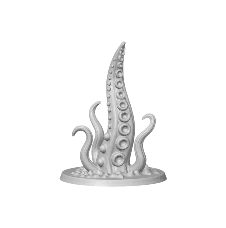 Abyssal Maw – Rising Tentacles | 3D Printed DND Terrain Scatter