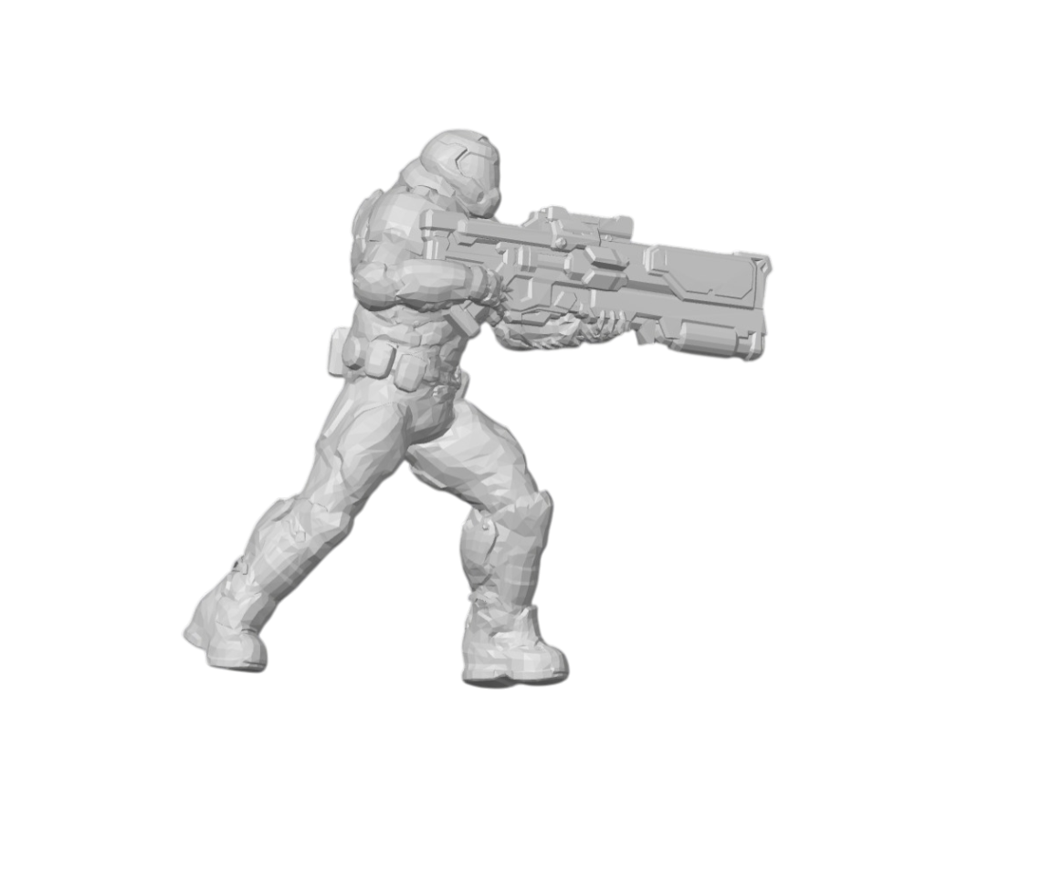 Abyssbane Warbringer – Hellcleaver Dread Champion | 3D Printed Fantasy RPG Miniature