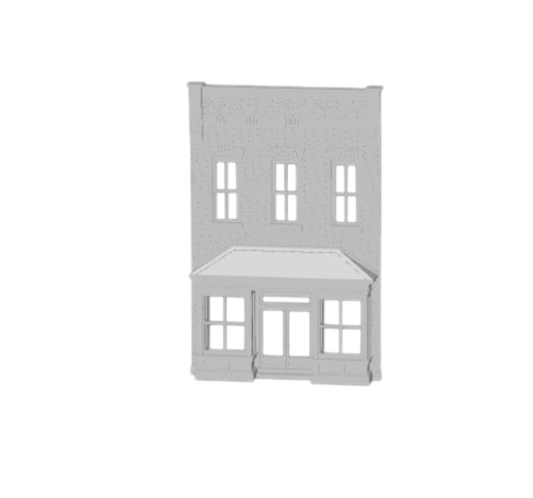 Brick Building Facade