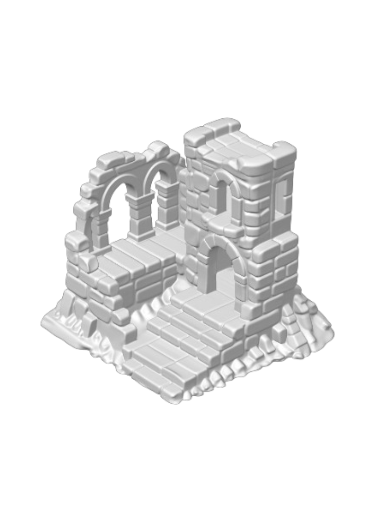 Eldenwatch Fallen District | 3D Printed DND Terrain Scatter