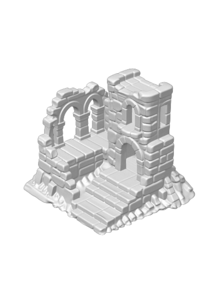 Eldenwatch Fallen District | 3D Printed DND Terrain Scatter