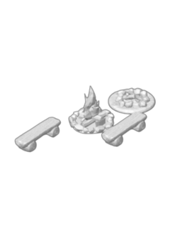 Emberwood Campfire Set | 3D Printed DND Terrain Scatter