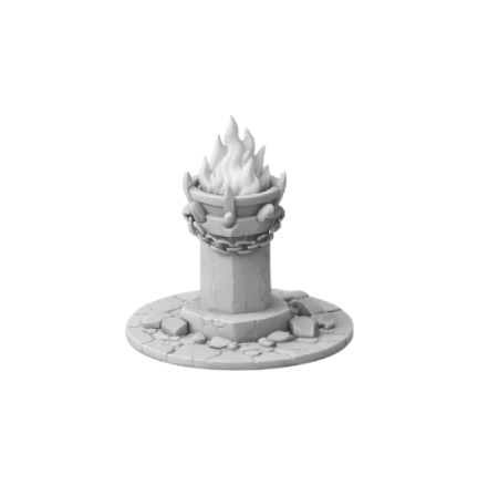Flaming Watchtower Torch