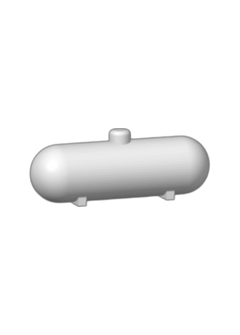 Forgeyard Fuel Cylinder | 3D Printed DND Terrain Scatter