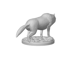 Frostfang Dire Wolf – Glacial Alpha Beast Miniature