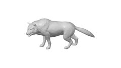 Frostfang Dire Wolf – Glacial Alpha Beast Miniature