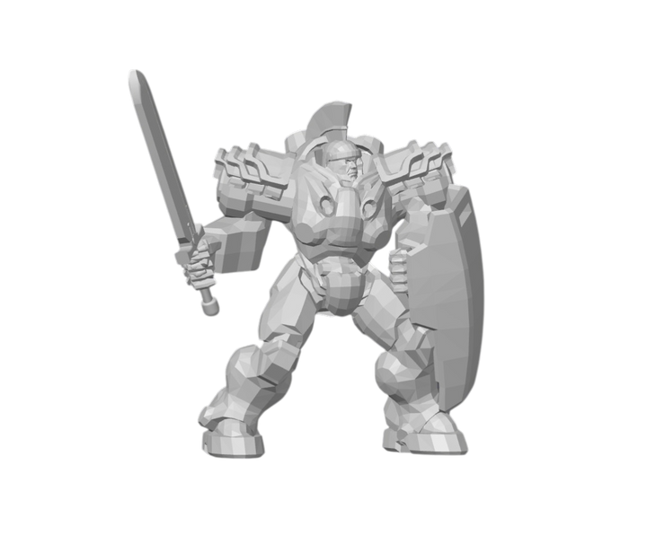 Lioncrest Oathblade – Grand Marshal High Commander | 3D Printed Fantasy RPG Miniature