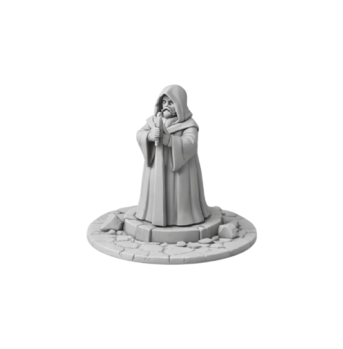Hooded Sentinel Statue