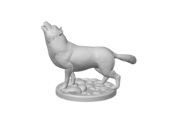 Shadowpelt Hunter – Nightfang Stalker Ranger | 3D Printed Fantasy RPG Miniature