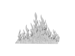 Inferno Barrier Sigil – Arcane Fire Ward Emblem
