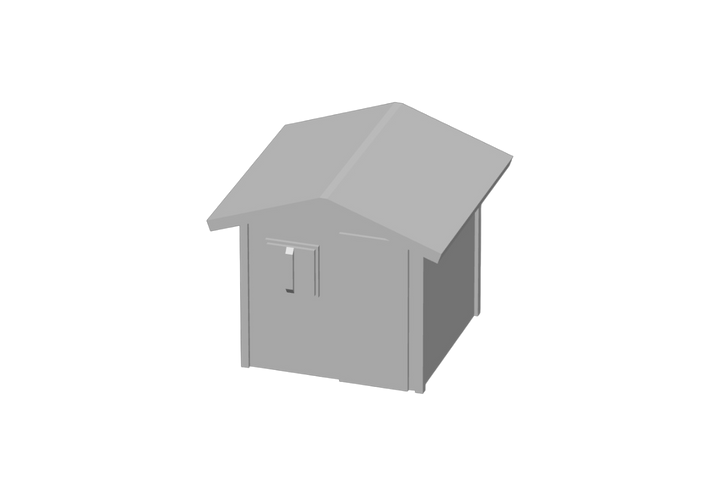 Ironwood Supply Shed | 3D Printed DND Terrain Scatter