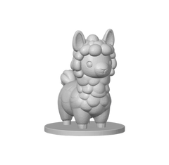 Meadowsoft Pack Alpaca | 3D Printed Fantasy RPG Miniature