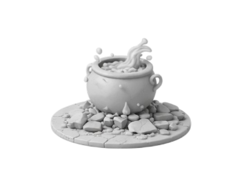 Mystic Potion Cauldron