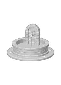 Oldbrook Handpump Fountain | 3D Printed DND Terrain Scatter