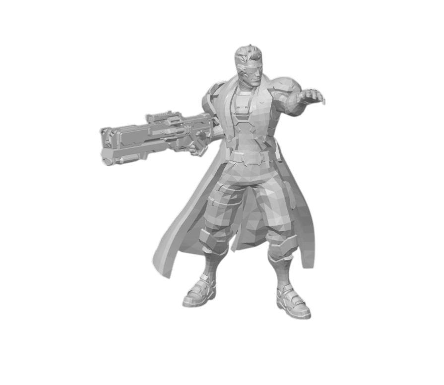 Emberfall Squire – Ready Stance Aspiring Knight | 3D Printed Fantasy RPG Miniature