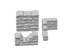 Shattered Keep Ruins | 3D Printed DND Terrain Scatter