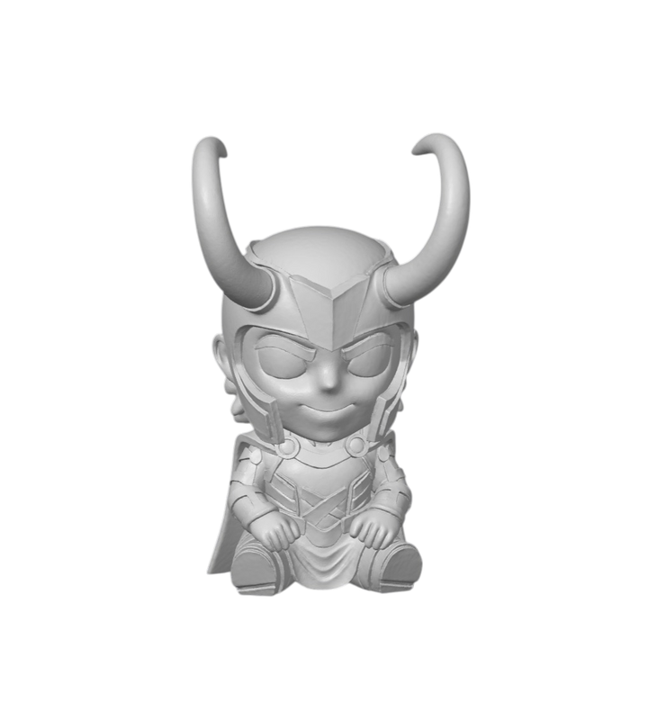 Skaldr the Mischiefling | 3D Printed Fantasy RPG Miniature