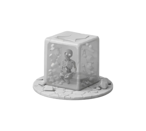 Skeleton Prison Cube