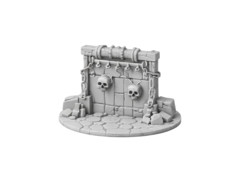 Skull Chain Wall