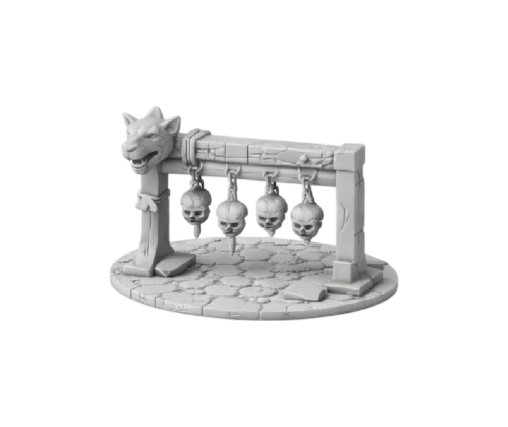Skull Trophy Rack