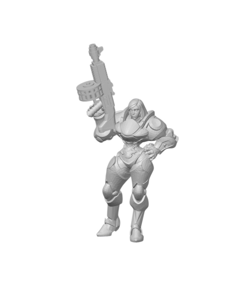 Moonveil Spellweaver – Lunar Arcane Enchantress | 3D Printed Fantasy RPG Miniature