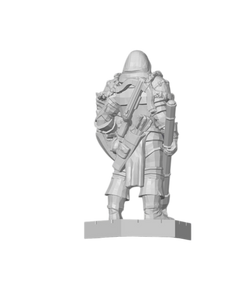 Starbound Warden – Celestial Vanguard Sentinel Miniature