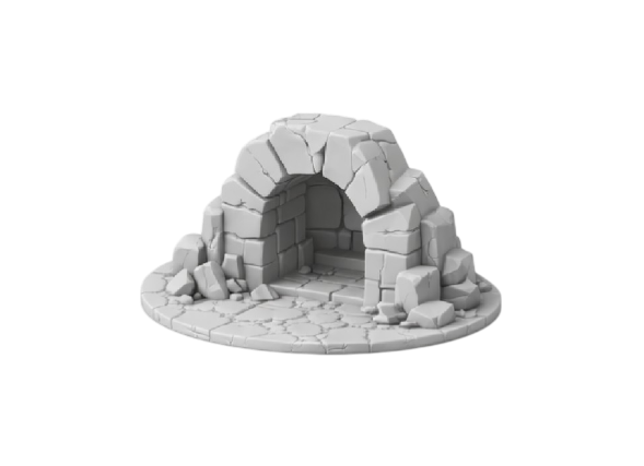 Stone Cave Entrance