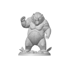 Stoneclaw Guardian Statue | 3D Printed DND Terrain Scatter