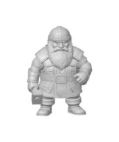 Thrain Ironvein – Shieldbearer | 3D Printed Fantasy RPG Miniature