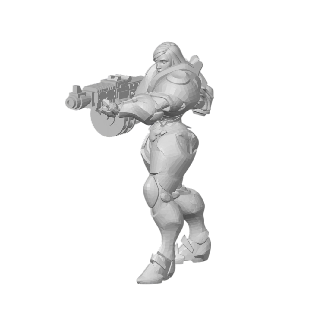 Skyfall Valkyric – Stormwing Battle Maiden | 3D Printed Fantasy RPG Miniature