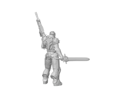 Crystalfang Vanguard – Shardbound Elite Warrior Miniature