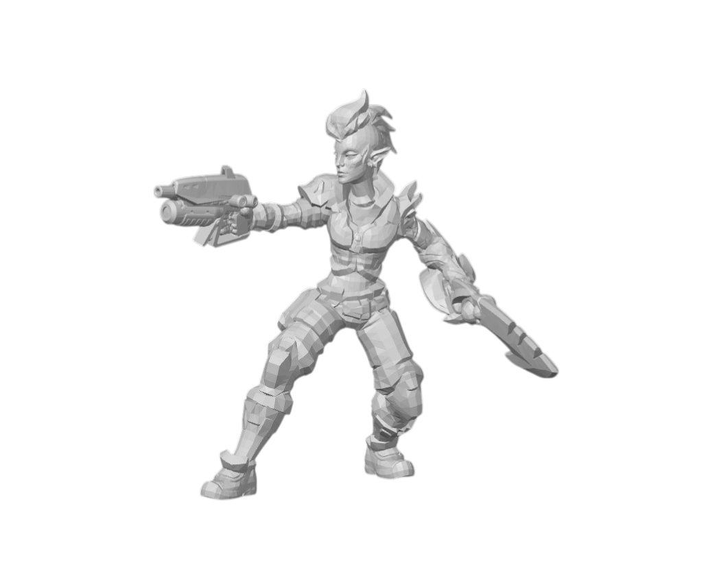 Venomshade Alchemist – Plagueborn Poison Master | 3D Printed Fantasy RPG Miniature