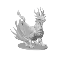 Verdanthorn Ancient Wyrm – Primal Forest Dragon | 3D Printed Fantasy RPG Miniature