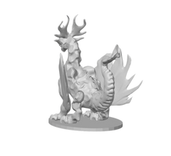 Verdanthorn Ancient Wyrm – Primal Forest Dragon Miniature