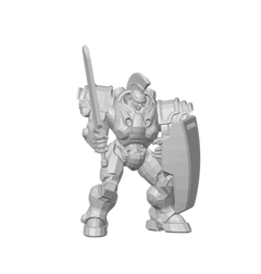Lioncrest Oathblade – Veteran Crownsguard Knight | 3D Printed Fantasy RPG Miniature