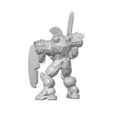 Lioncrest Oathblade – Veteran Crownsguard Knight Miniature