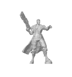 Emberfall Squire – Wounded Resolve Knight Miniature
