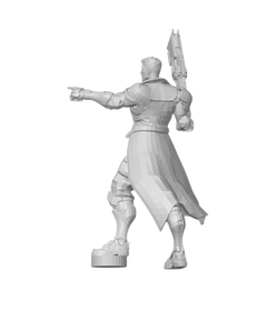 Emberfall Squire – Wounded Resolve Knight | 3D Printed Fantasy RPG Miniature