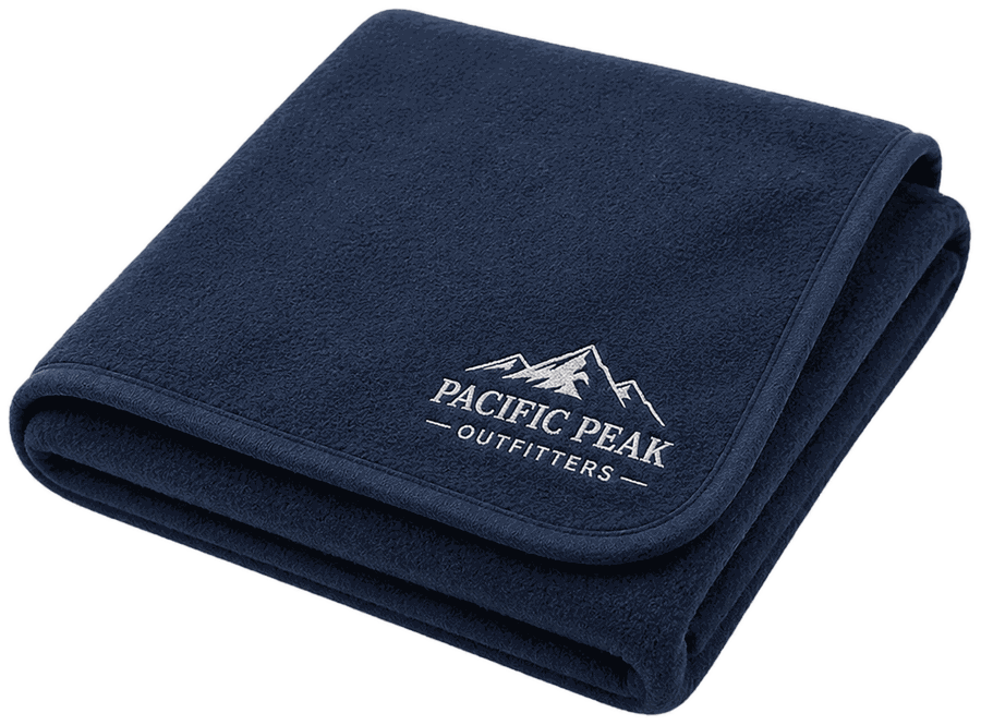 Sample embroidered blanket