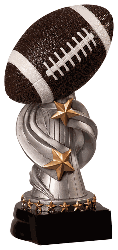 Sample football trophy