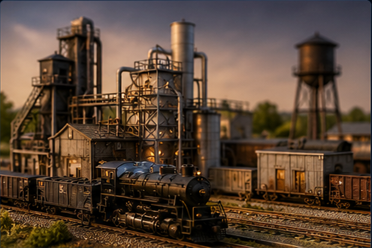 Industrial model railroad products