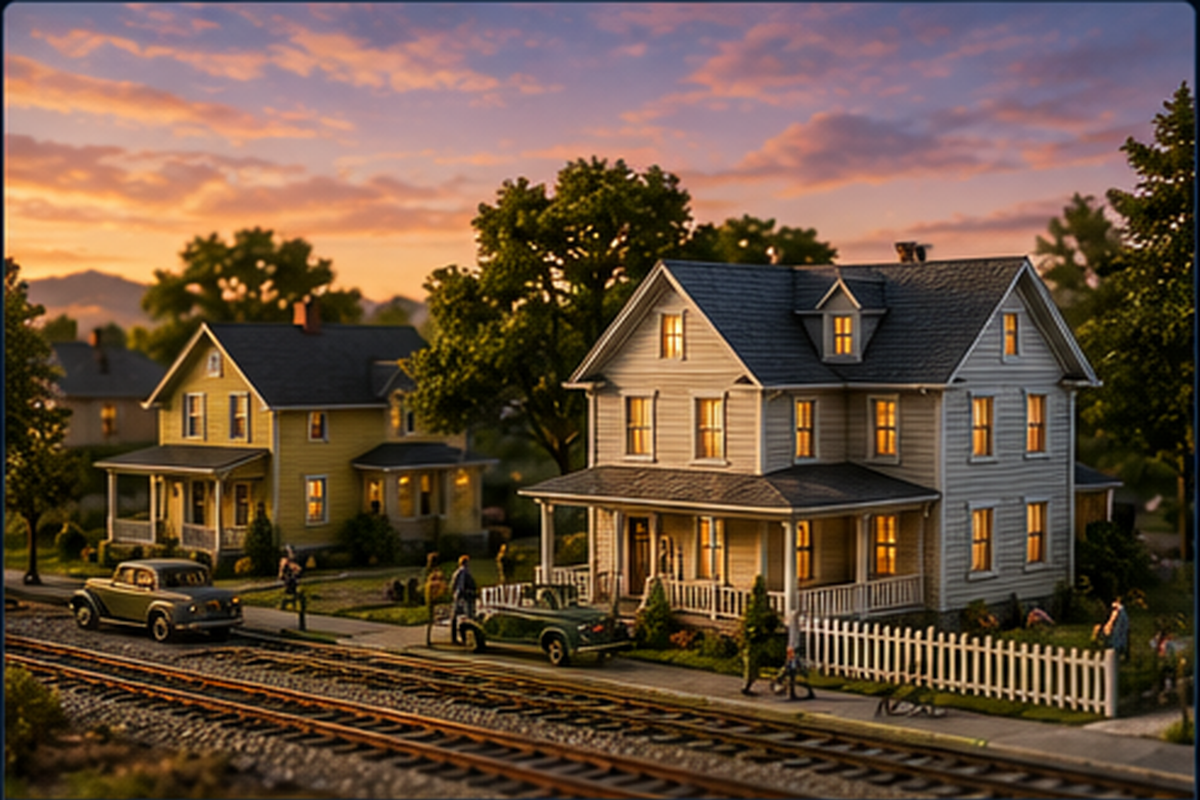 Residential model railroad products